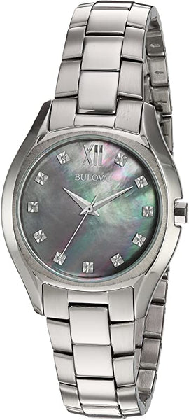 Bulova women's watch clearance mother of pearl face