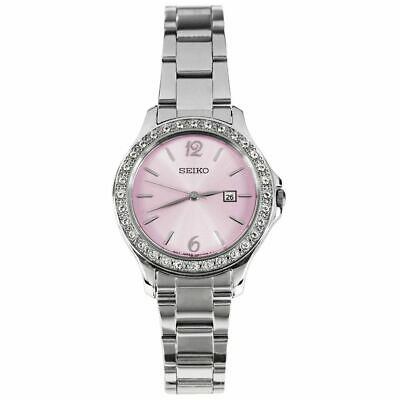 Pink and silver watch hot sale