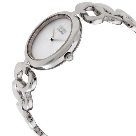 Citizen Women s EM0220 53A Eco Drive Stainless Steel Bracelet Bangle Watch