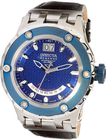 Invicta Men's 10092 Subaqua Reserve Blue Carbon Fiber Dial Watch