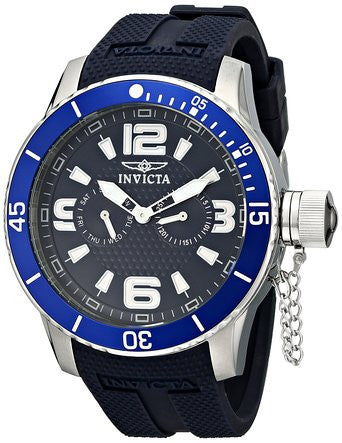 Navy blue invicta online watch