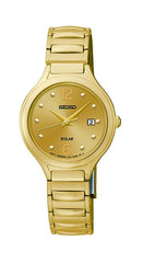 Seiko Women's SUT180 Analog Display Japanese Quartz Gold Watch