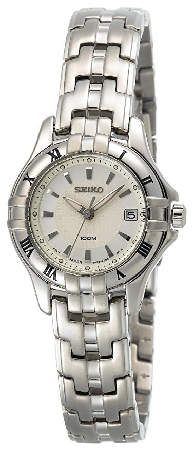 Seiko Women's SXDA29 Dress Silver-Tone Watch