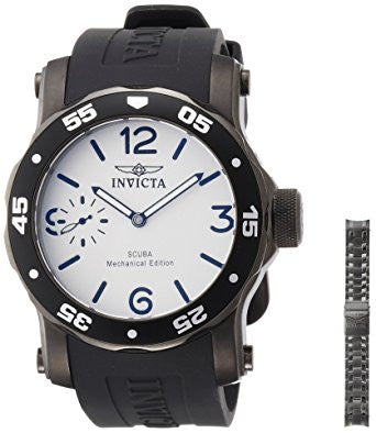 Invicta Men's 10367 Pro Diver Mechanical White Dial Watch