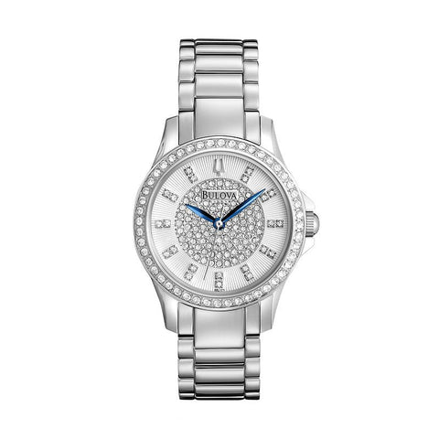 Bulova Women's 96L176 Analog Display Quartz Silver-Tone Watch