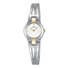 Seiko Women's SUJ704 Dress Two-Tone Bangle Watch