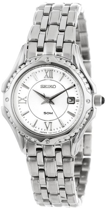 Seiko Women's SXDC35 Le Grand Sport White Dial Watch