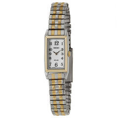 Seiko Women's SUP228 Analog Display Japanese Quartz Two Tone Watch