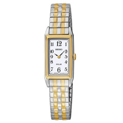 Seiko Women's SUP228 Analog Display Japanese Quartz Two Tone Watch