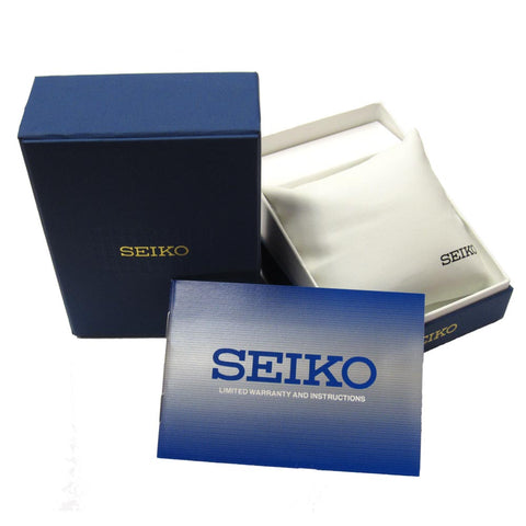 Seiko Women's SXDE70 Black Dial Two-tone Stainless Steel Watch