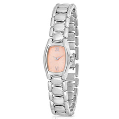 Seiko Women's SUJ509 Peach Dial Stainless Steel Watch