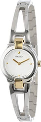 Seiko Women's SUJ704 Dress Two-Tone Bangle Watch