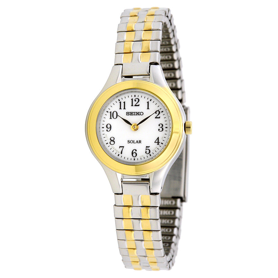 Seiko women's watch with expansion clearance band